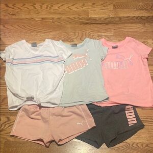 Puma Shorts and T-shirt Bundle